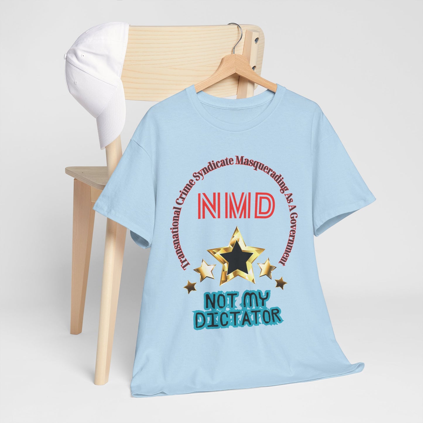 'Not My Dictator' Heavy Cotton Tee
