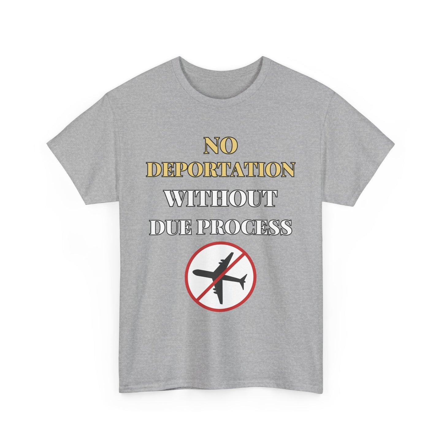 Protest Tee - No Deportation Without Due Process