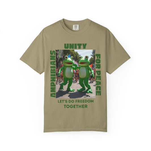 Unity Frog T-Shirt — "Let's Do Freedom Together"