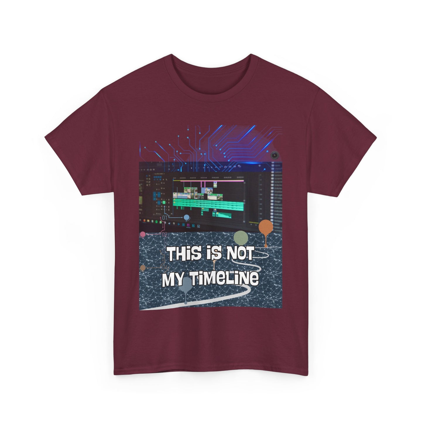 Graphic T-Shirt - 'This Is Not My Timeline'