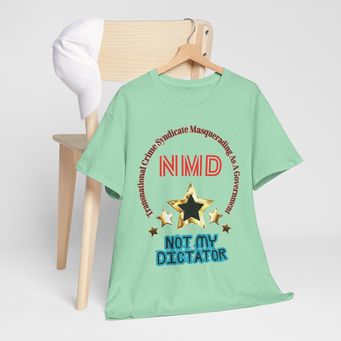 'Not My Dictator' Heavy Cotton Tee