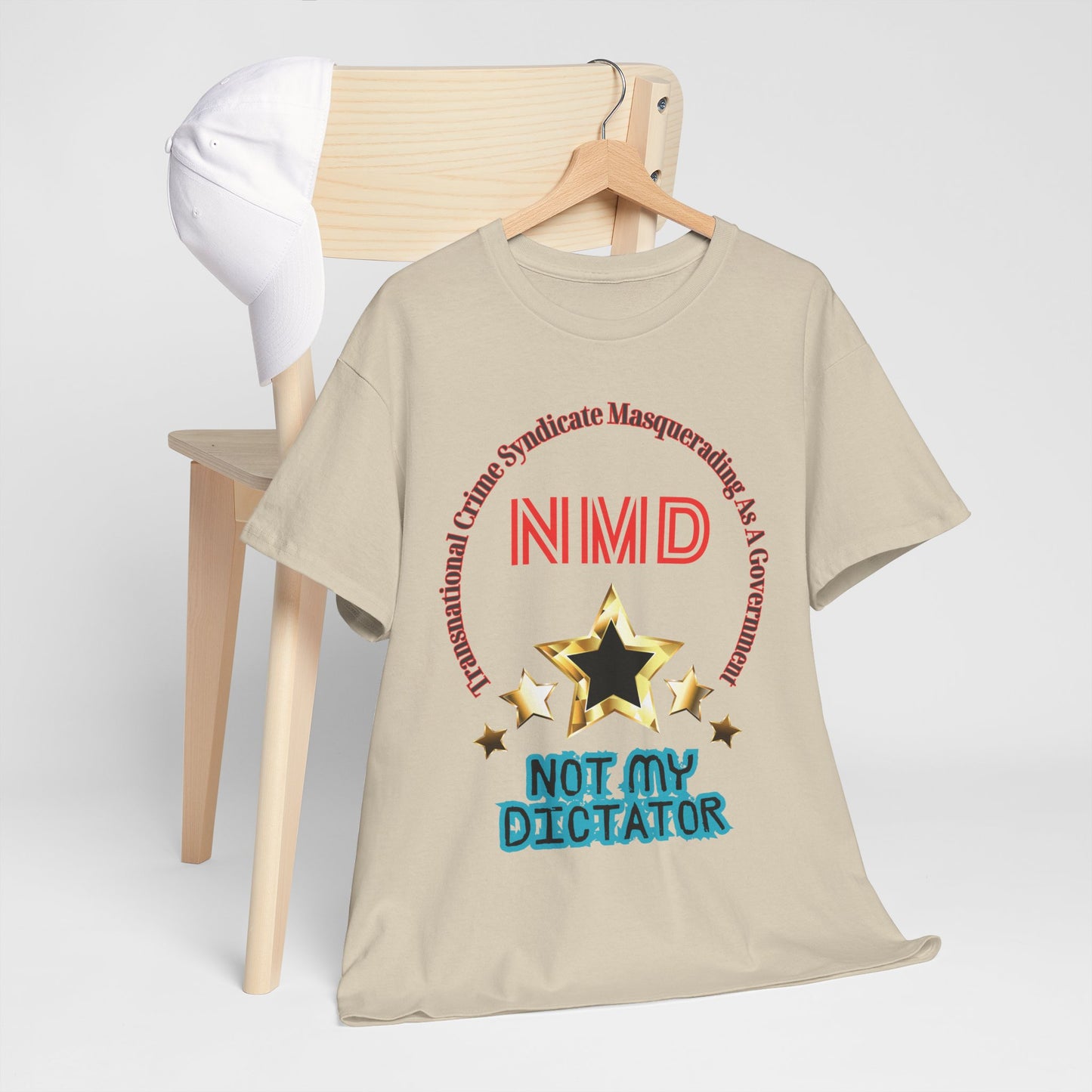 'Not My Dictator' Heavy Cotton Tee