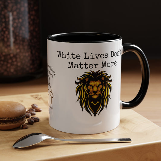 Taza de café, 2 tamaños, 3 diseños, 1 de 5 colores en blanco. (11, 15 oz)