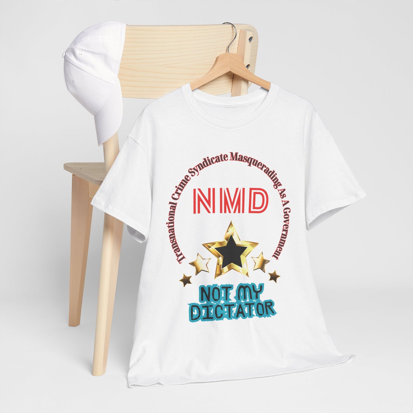 'Not My Dictator' Heavy Cotton Tee