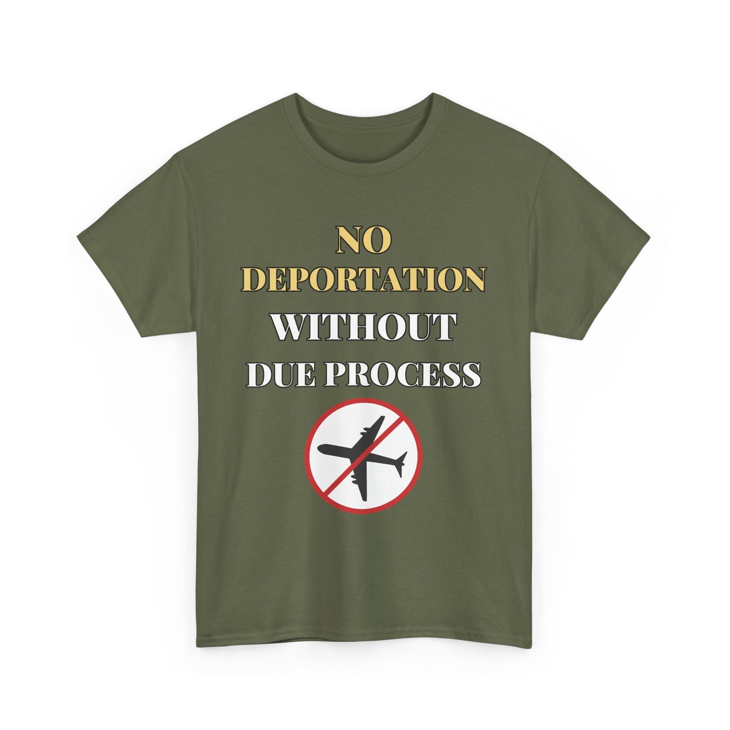 Protest Tee - No Deportation Without Due Process