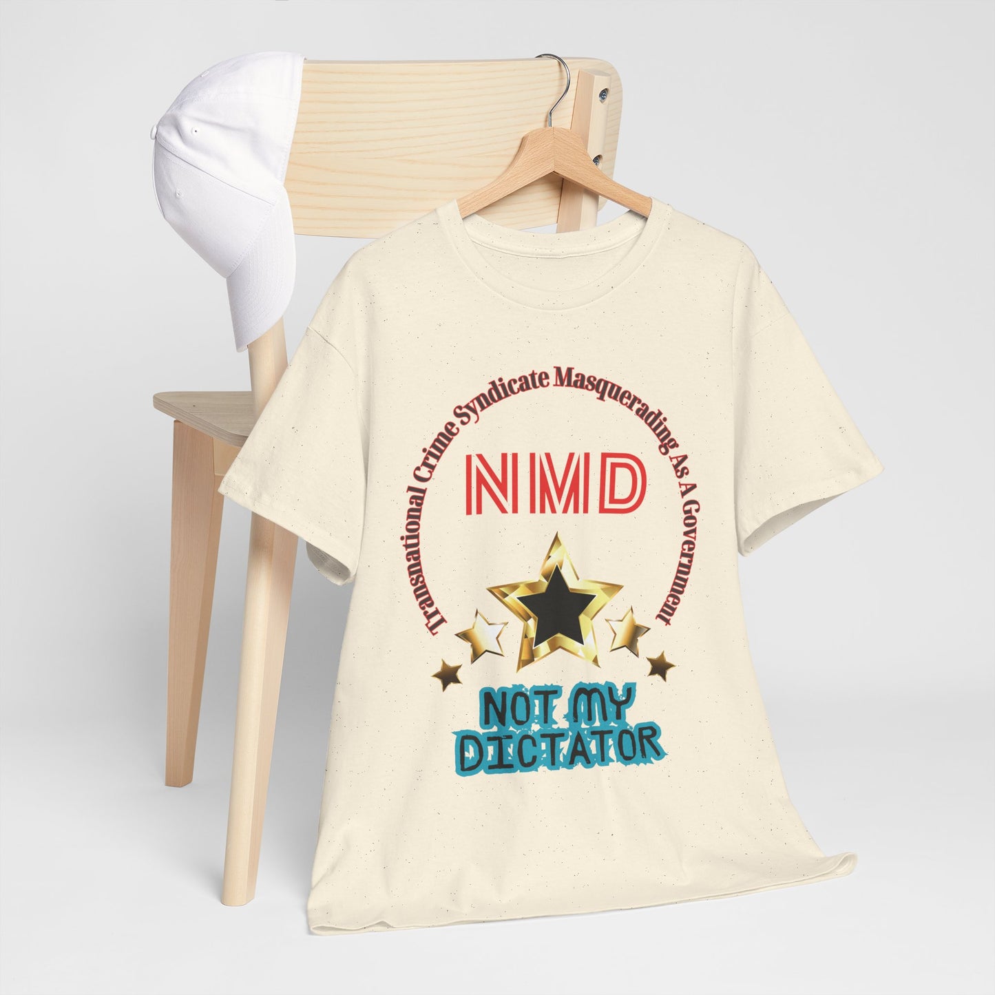 'Not My Dictator' Heavy Cotton Tee