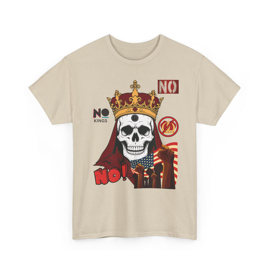 Graphic Tee - 'No Kings' Design