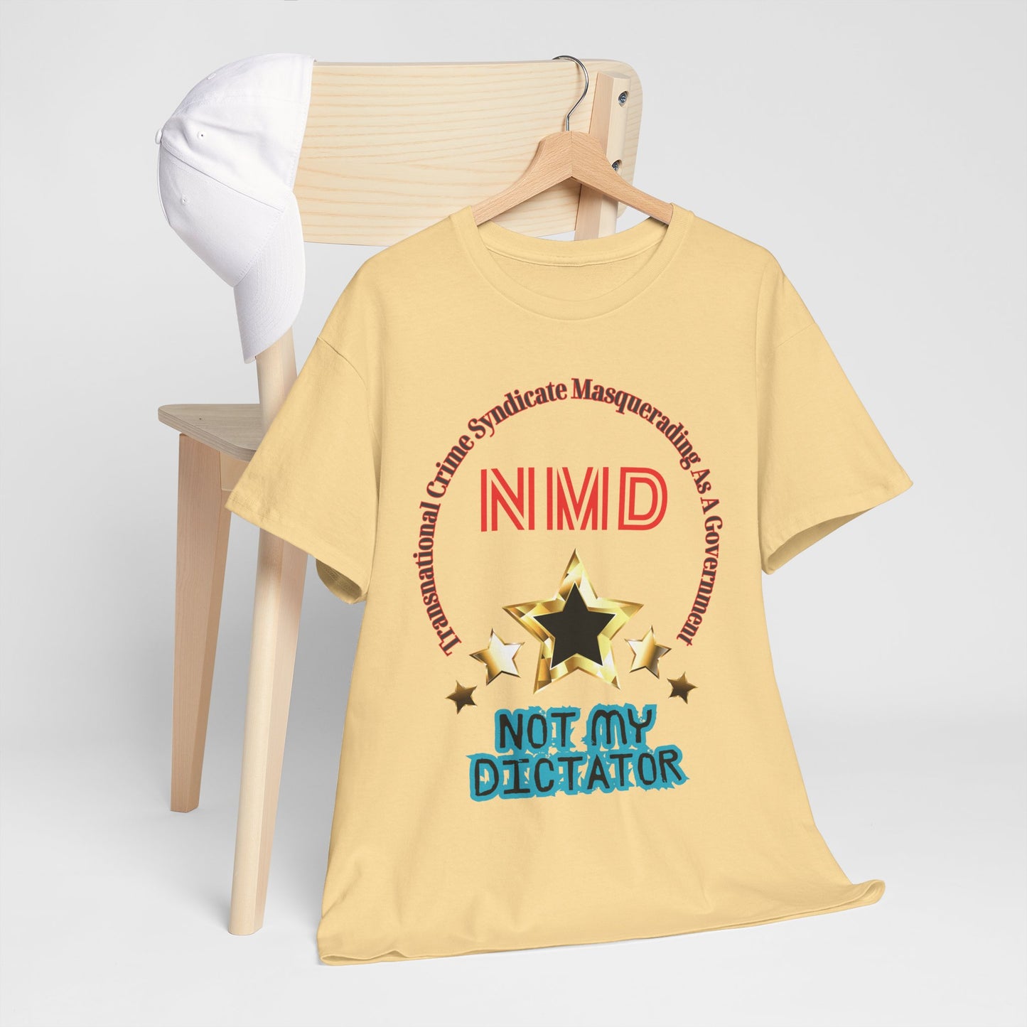 'Not My Dictator' Heavy Cotton Tee