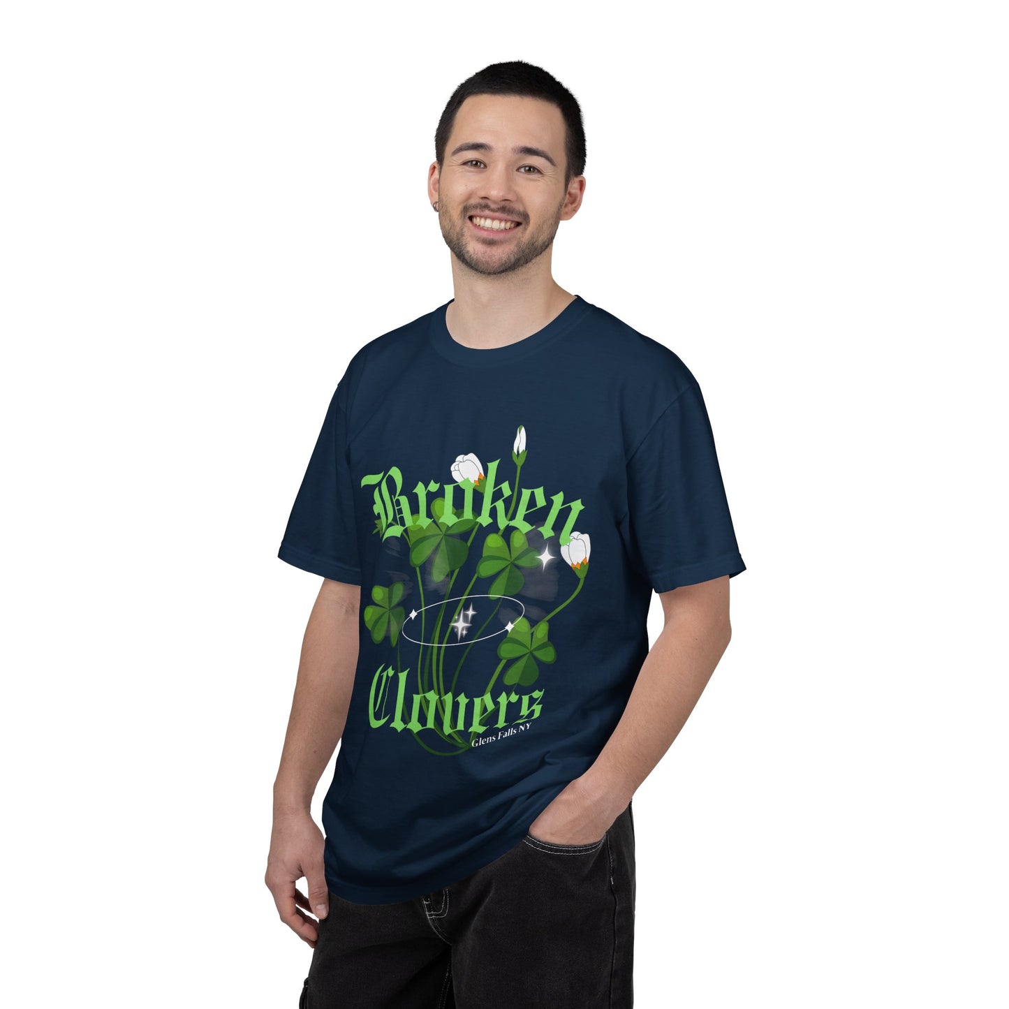 Broken Clovers Band Graphic T-Shirt