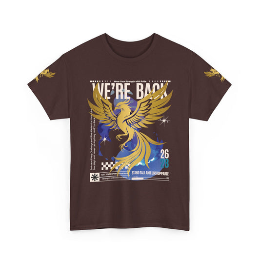 Phoenix Graphic Tee 'We're Back 26 28', 12 Colors