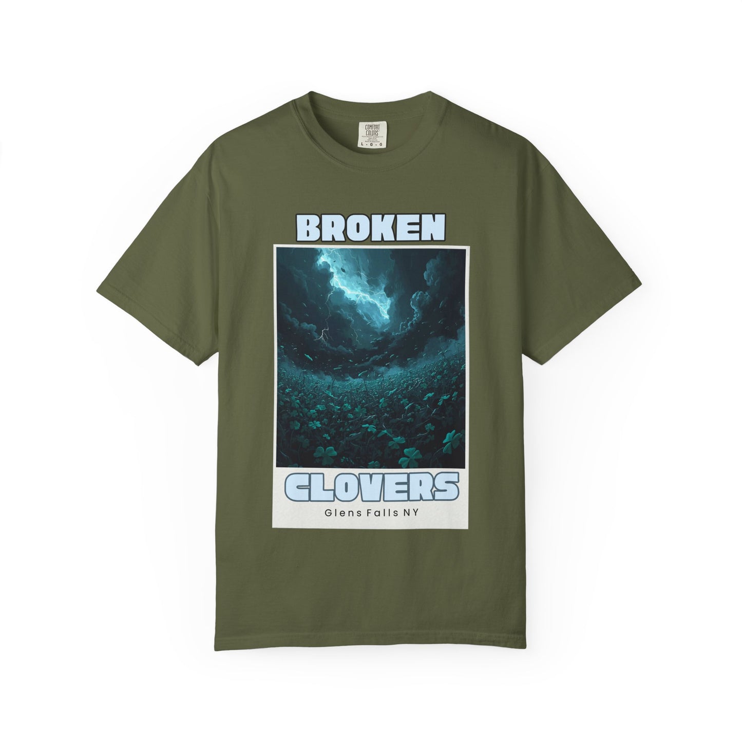 Broken Clovers Graphic T-Shirt