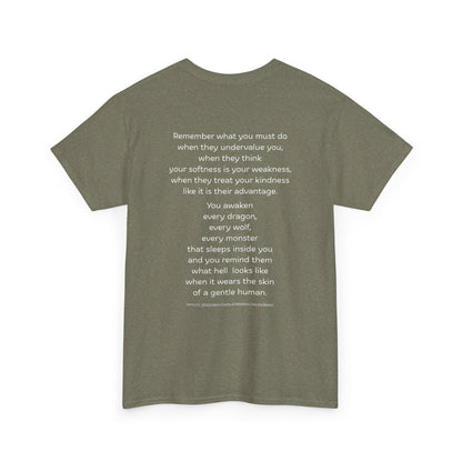 Art Tee - 'Remember' 2-Sided Print