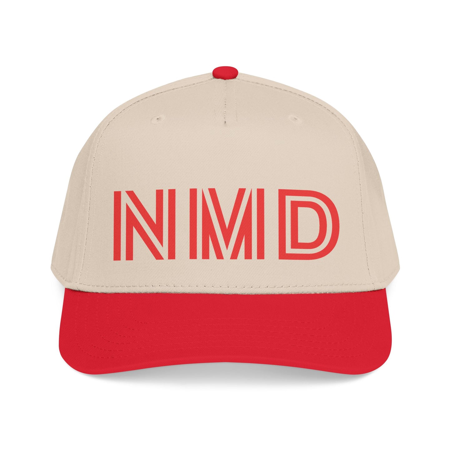 NMD Not My Dictator - Mid Profile Baseball Cap (Red)