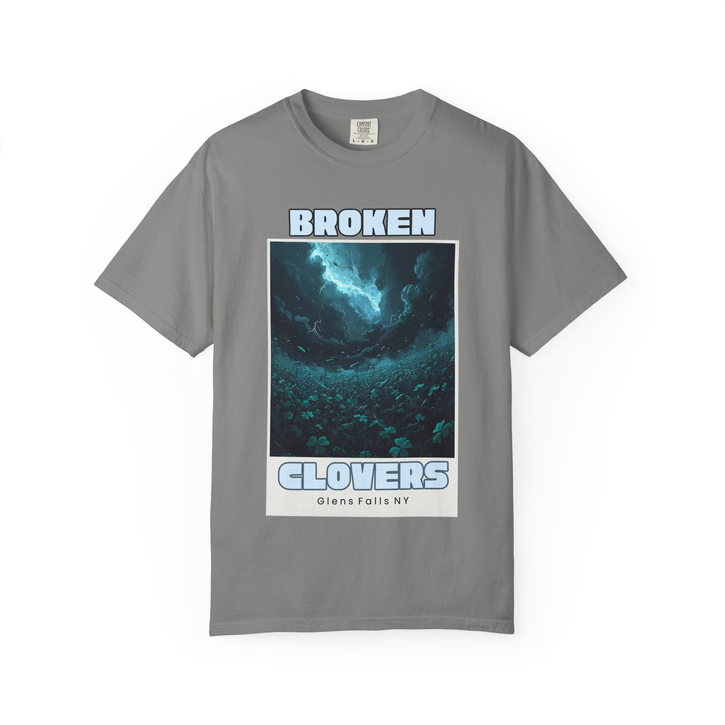 Broken Clovers Graphic T-Shirt