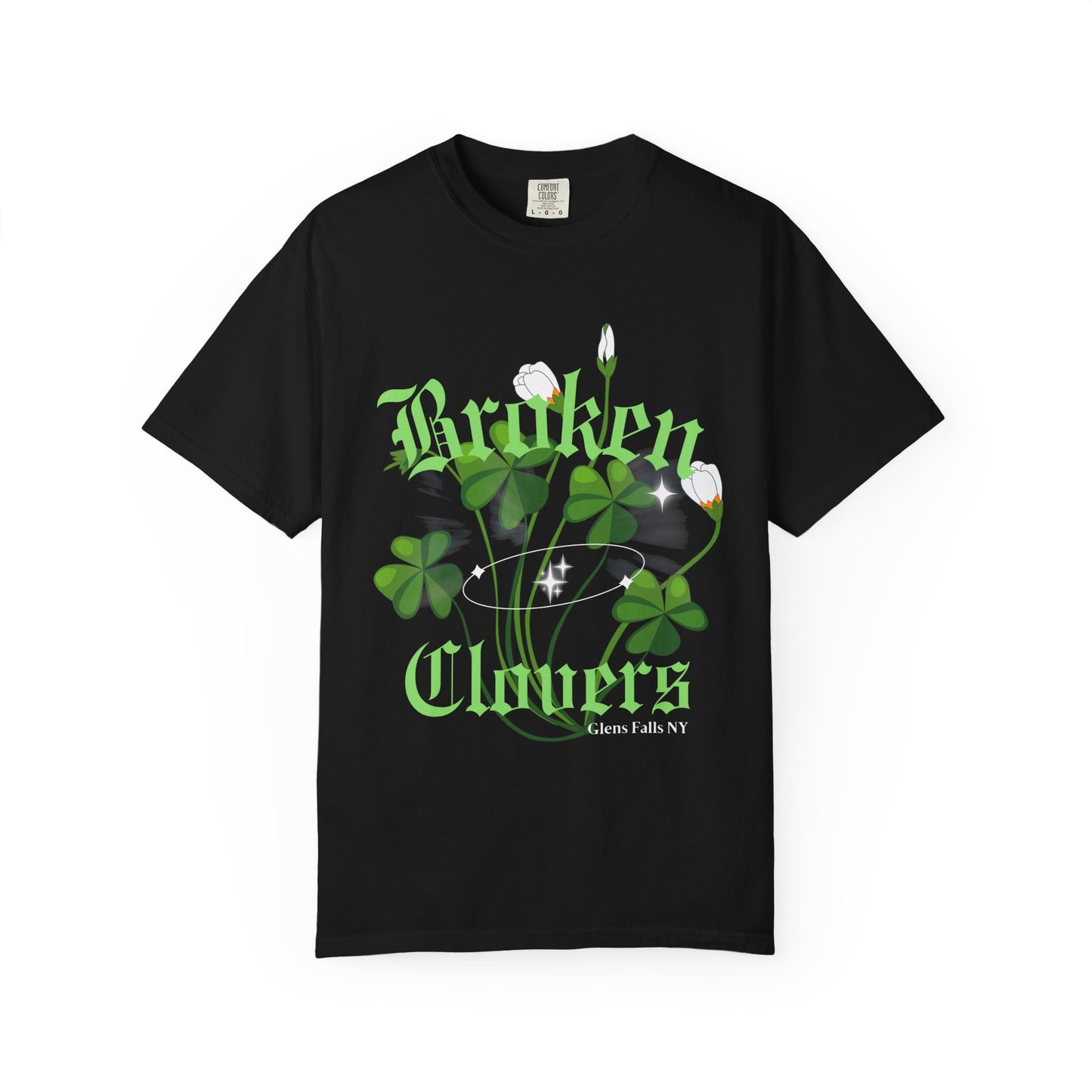 Broken Clovers Band Graphic T-Shirt
