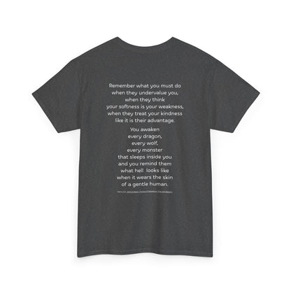 Graphic Tee 'Rage' & 'Remember' Front & Back Print