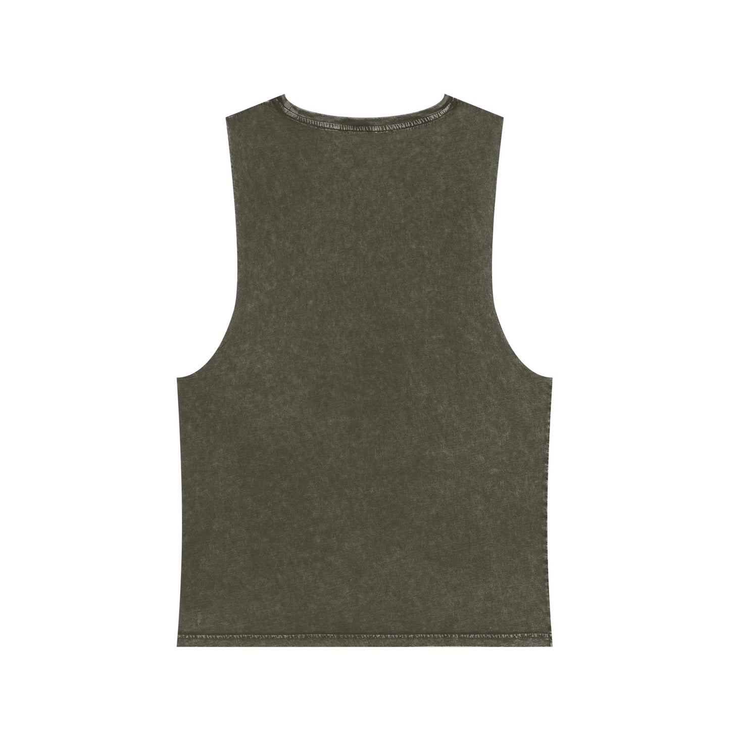 Sleeveless Tank Top Black or Moss Stonewash with "Rage" by Mark Baryla of San Diego