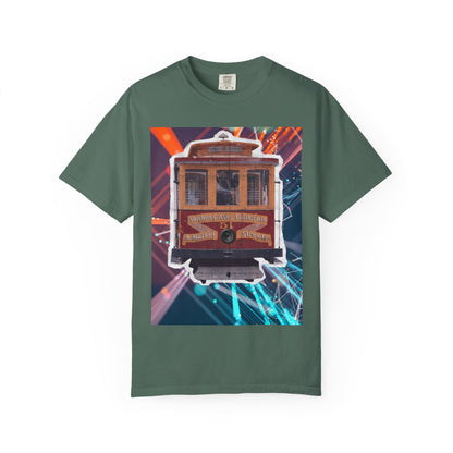 Streetcar Design Graphic T-Shirt