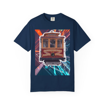 Streetcar Design Graphic T-Shirt