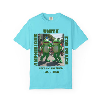 Unity Frog T-Shirt — "Let's Do Freedom Together"