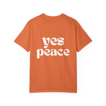 No War / Yes Peace Front/Back Graphic T-Shirt