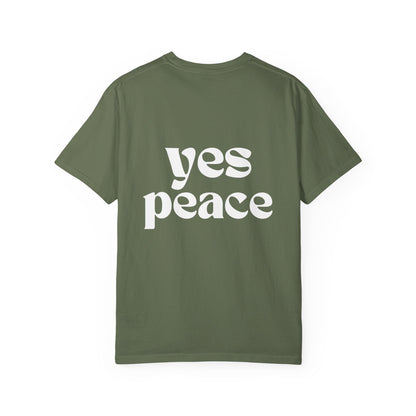 No War / Yes Peace Front/Back Graphic T-Shirt