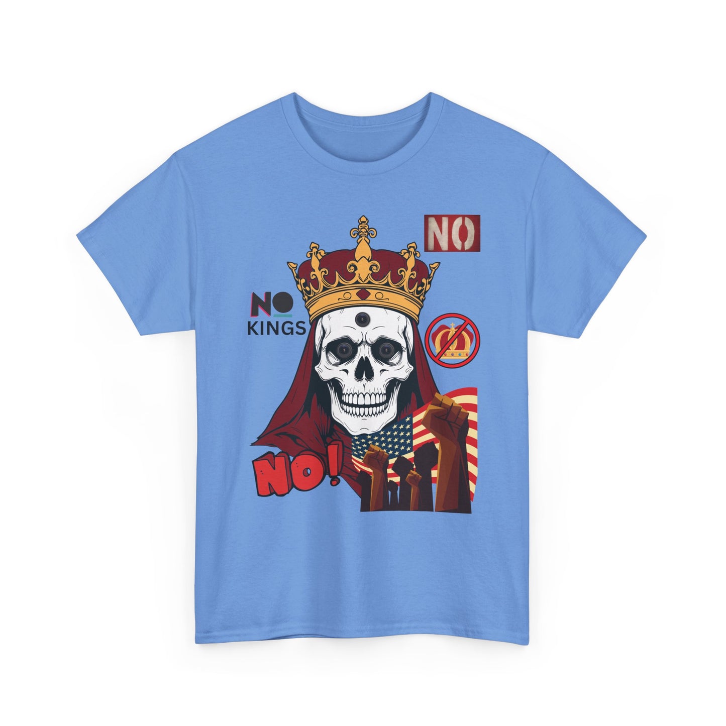 No Kings T-Shirt — Bold Protest Tee