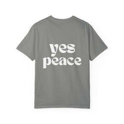 No War / Yes Peace Front/Back Graphic T-Shirt