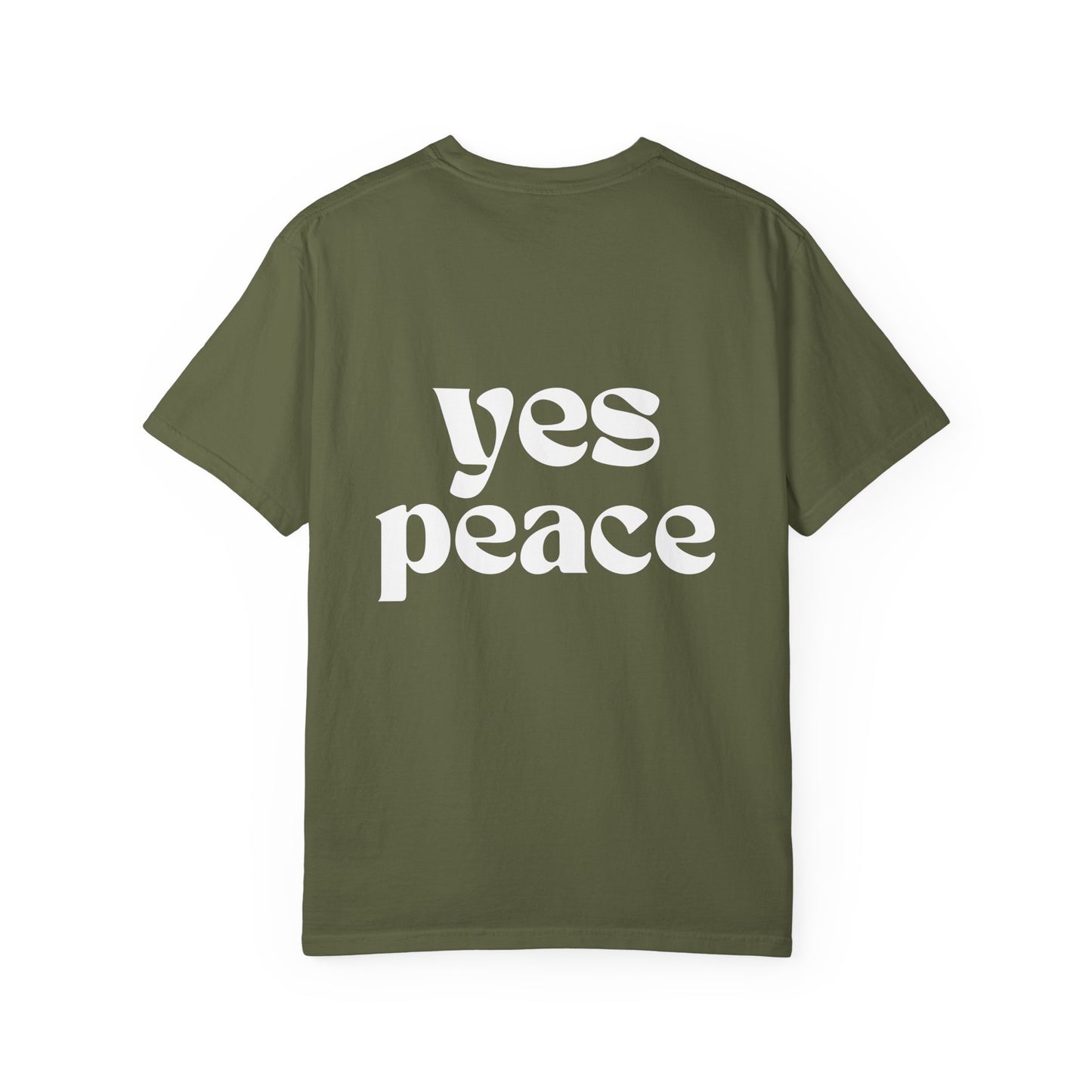 No War / Yes Peace Front/Back Graphic T-Shirt