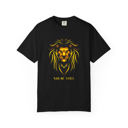 Lion Graphic T‑Shirt — "Nah Be Still" Reggae-Inspired Tee
