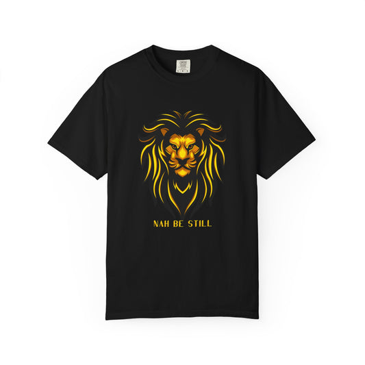 Lion Graphic T‑Shirt — "Nah Be Still" Reggae-Inspired Tee