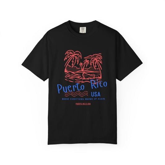 Puerto Rico USA Unity T-Shirt
