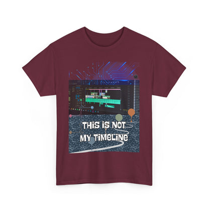 Graphic T-Shirt - 'This Is Not My Timeline'