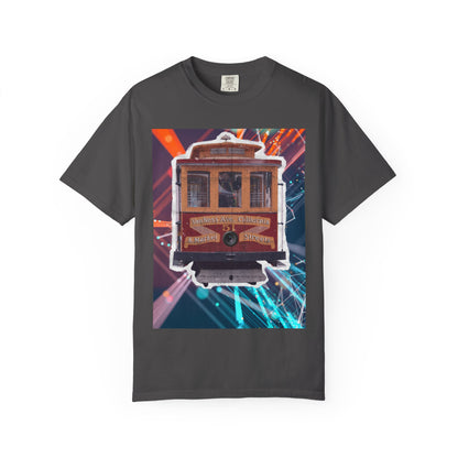 Streetcar Design Graphic T-Shirt