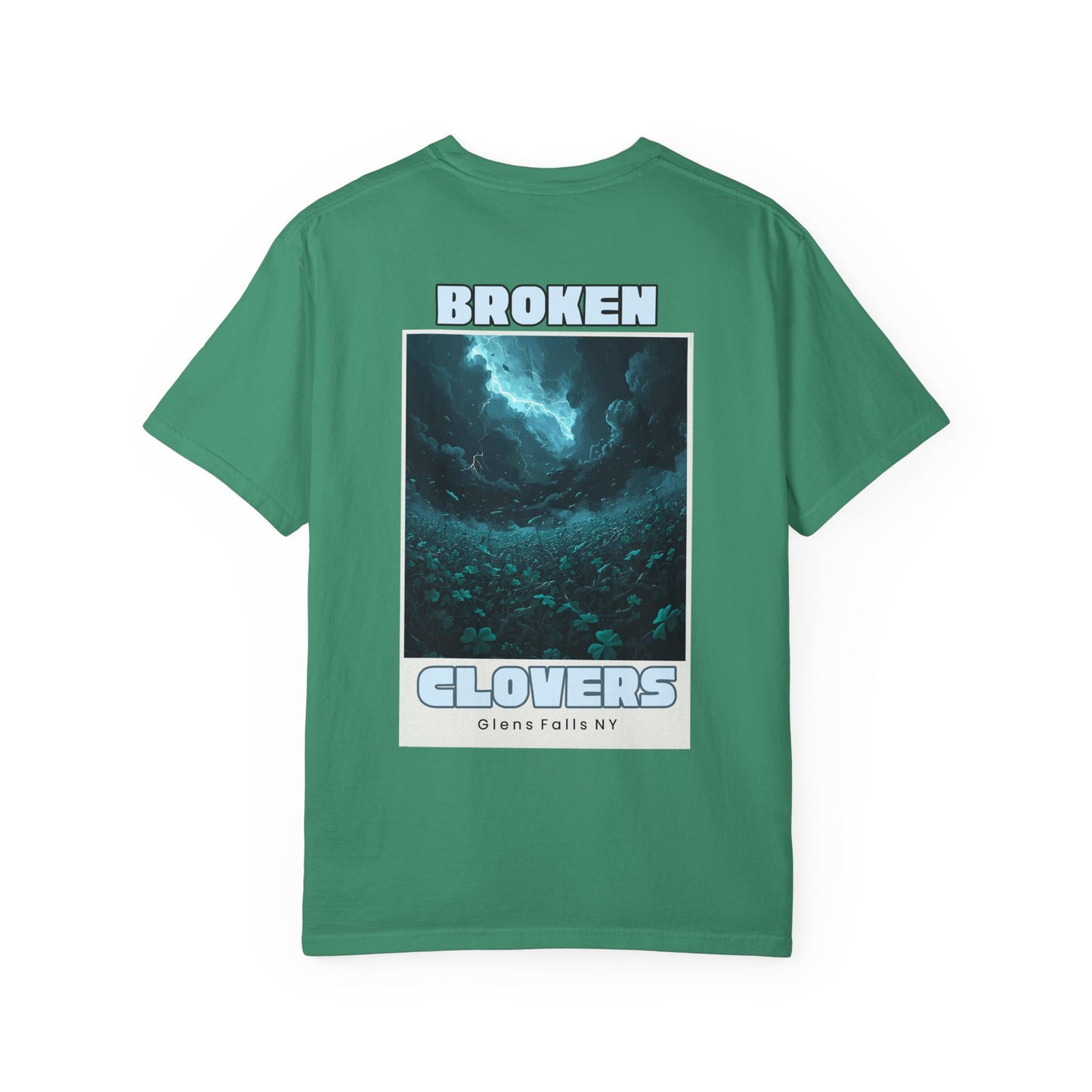 Broken Clovers T-Shirt, 2 Sides Printed