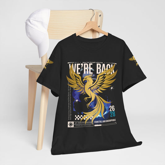 Phoenix Graphic Tee 'We're Back 26 28', 12 Colors