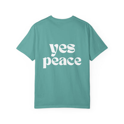 No War / Yes Peace Front/Back Graphic T-Shirt
