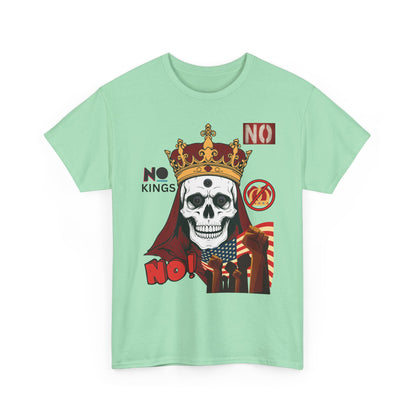 No Kings T-Shirt — Bold Protest Tee