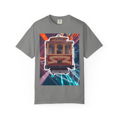 Streetcar Design Graphic T-Shirt