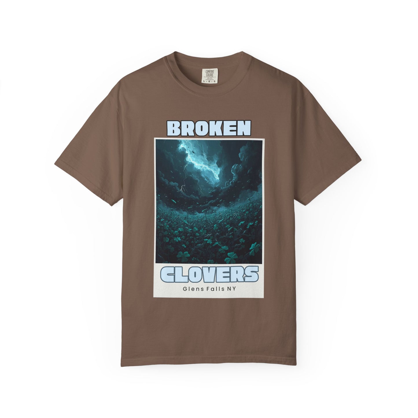 Broken Clovers Graphic T-Shirt