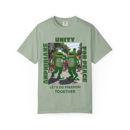Unity Frog T-Shirt — "Let's Do Freedom Together"