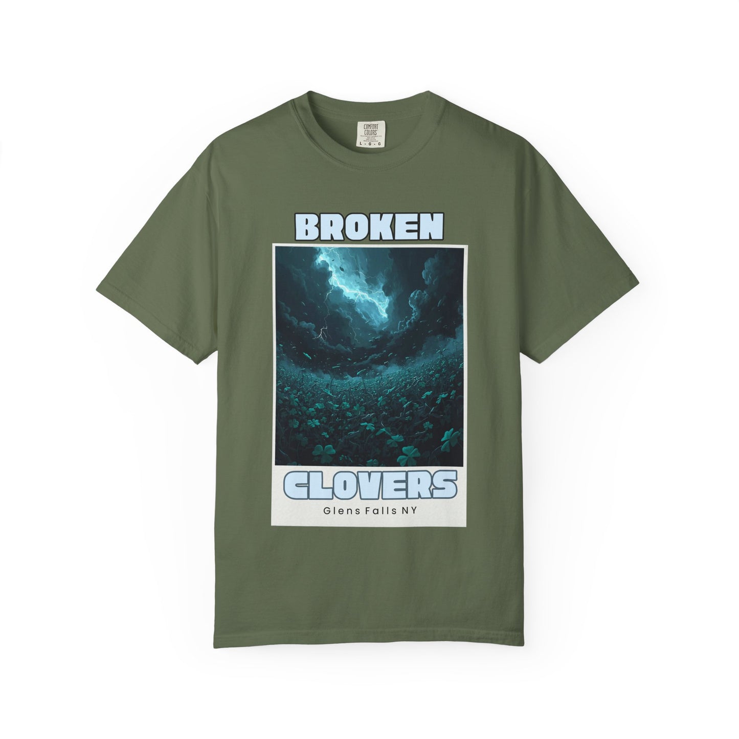 Broken Clovers Graphic T-Shirt