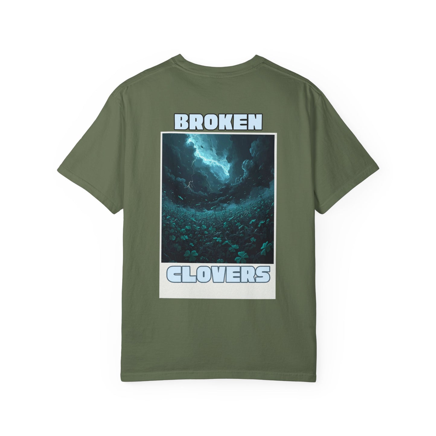 Broken Clovers T-Shirt, 2 Sides Printed