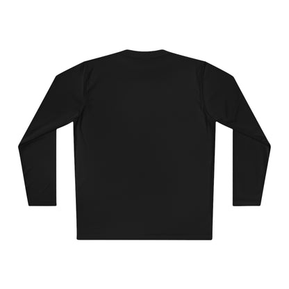 Lightweight Long Sleeve Black T-Shirt "Rage" by Mark Baryla of San Diego