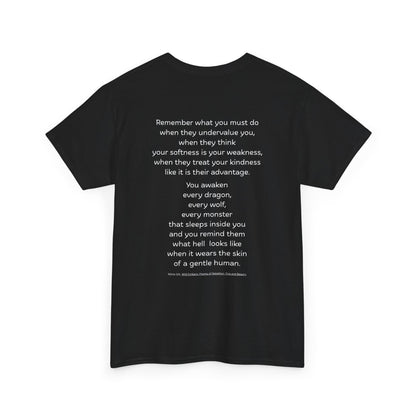 Art Tee - 'Remember' 2-Sided Print