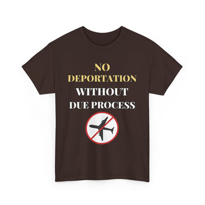 Protest Tee - No Deportation Without Due Process