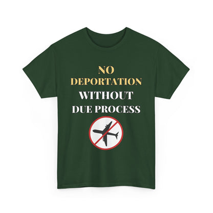Protest Tee - No Deportation Without Due Process