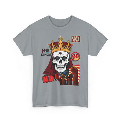 No Kings T-Shirt — Bold Protest Tee