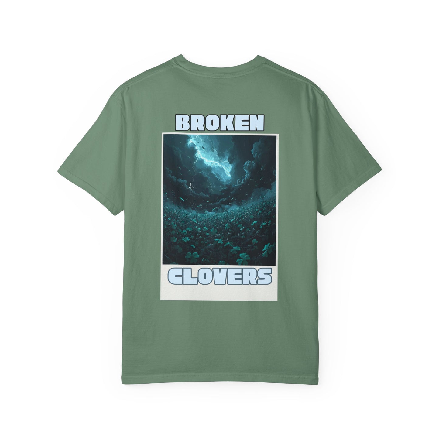Broken Clovers T-Shirt, 2 Sides Printed