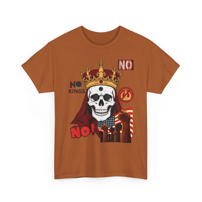 No Kings T-Shirt — Bold Protest Tee